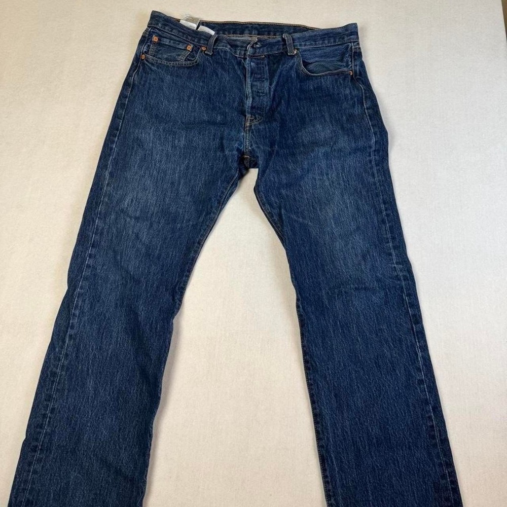 Levi's 501 Waterless Dark Wash Jeans Size 38x32